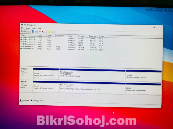 ব্যবহৃত Philips ২১.৮” মনিটরসহ ফুল পিসি সেট